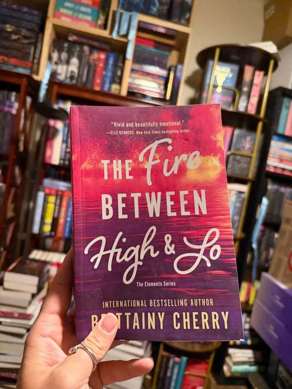 The Fire Between High & Lo by Brittainy Cherry